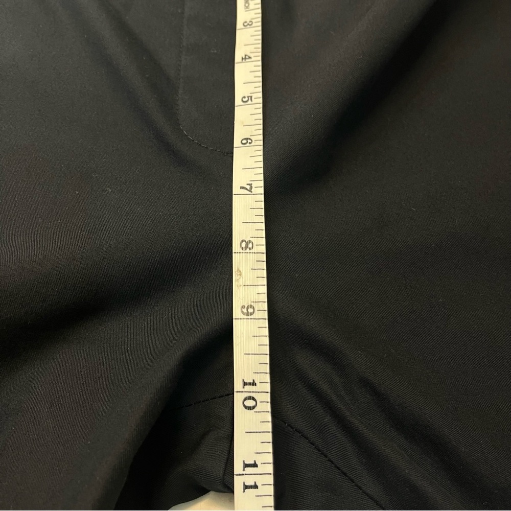 Theory Thaniel Approach Stretch Cropped Black Pull On Pants, size 10 - Picture 15 of 16